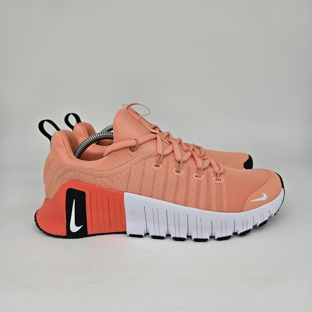 Nike Free Metcon 6 Apricot Agate Turf Orange Women's Workout Shoes Size 8 New - Picture 3 of 8